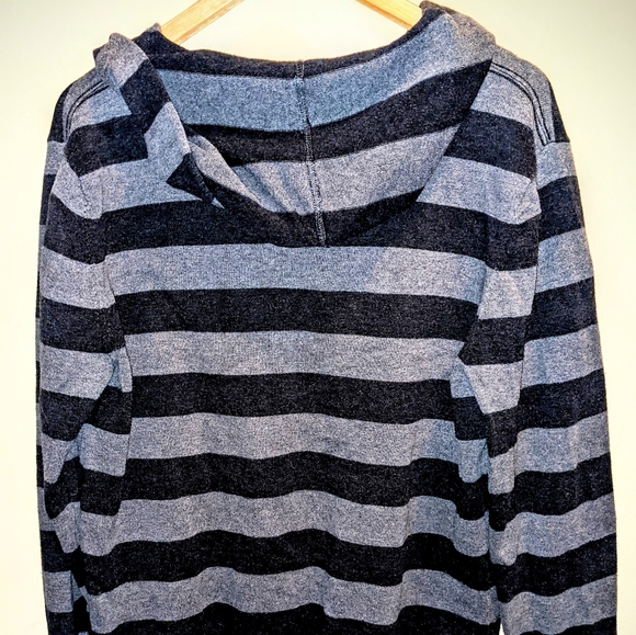 Grey striped Vans hoodie - Picture 4 of 4